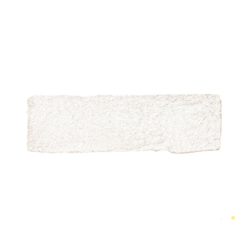 ALPINE WHITE CLAY BRICK MOSAIC 2.25X7.5 - 2