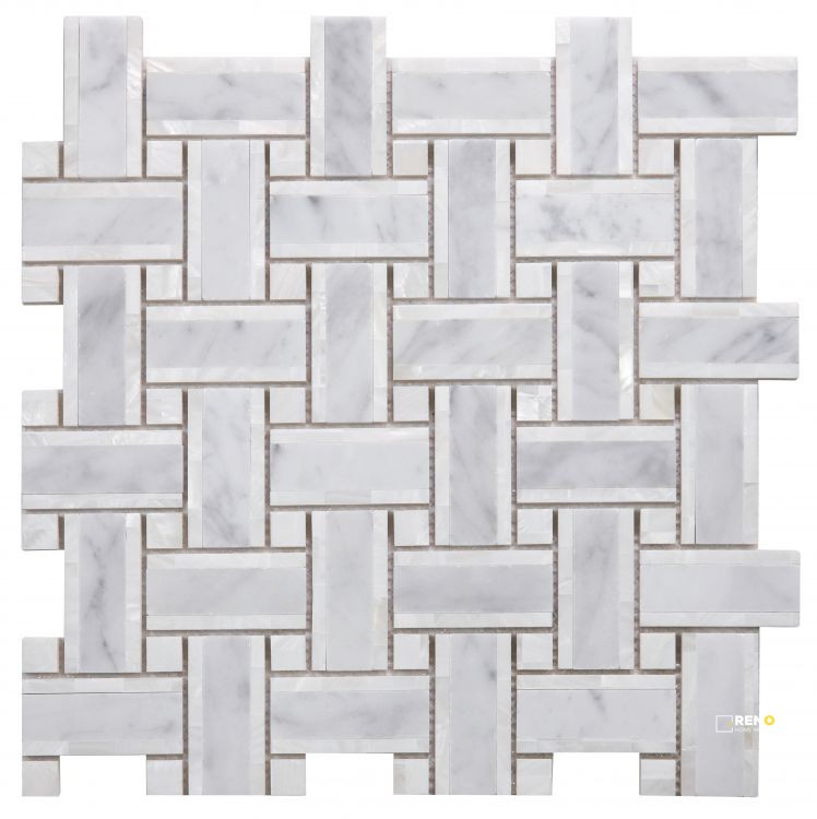 DIANA CROSS CARRARA MOSAIC 12.25" X 12.25" - 3