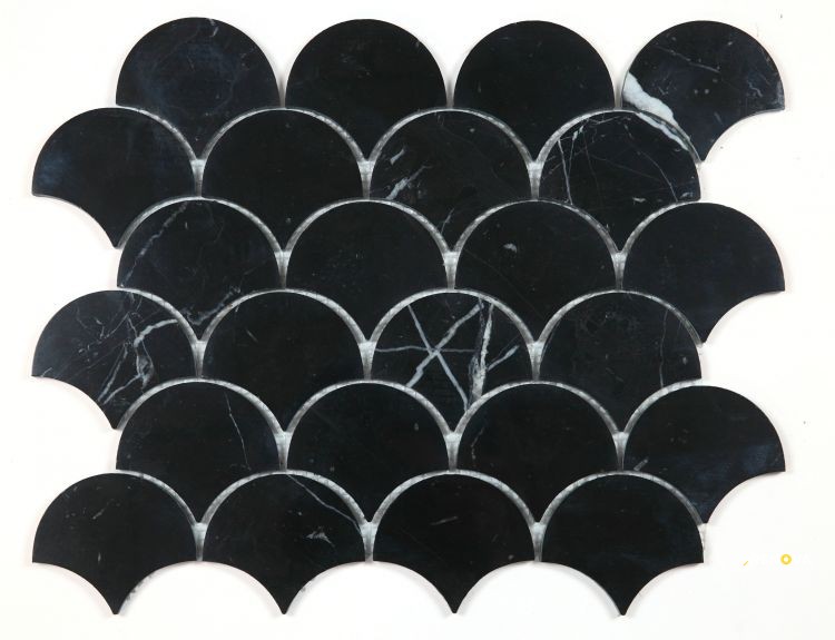 DRAGON SCALE MARQUINA MOSAIC 10.50" X 13" - 3