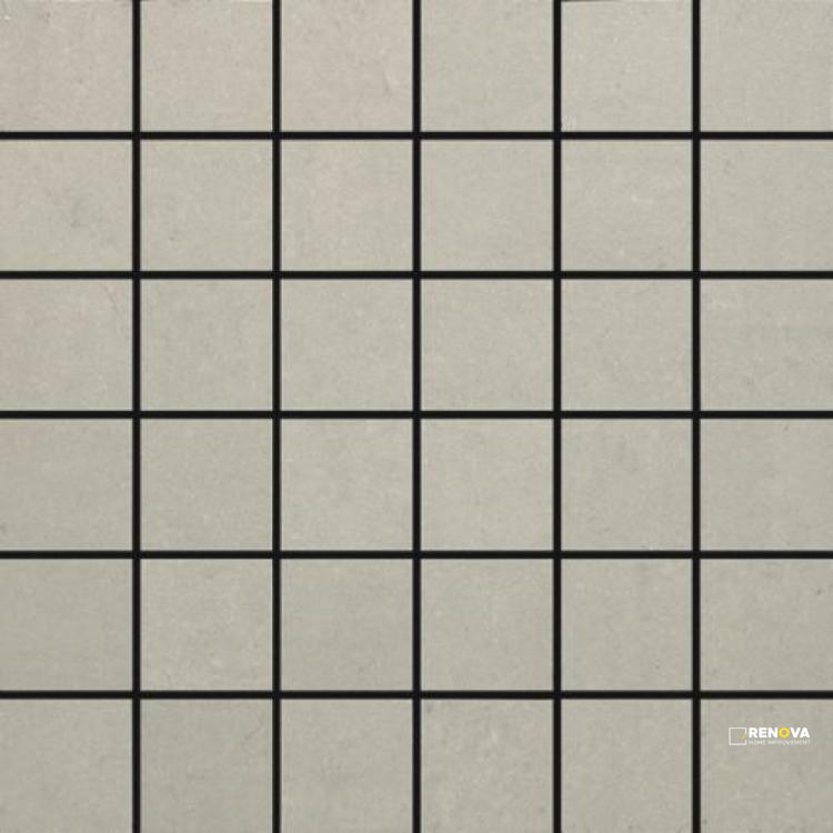GREY LIGHT MATTE MOSAIC 12" X 12" - 2