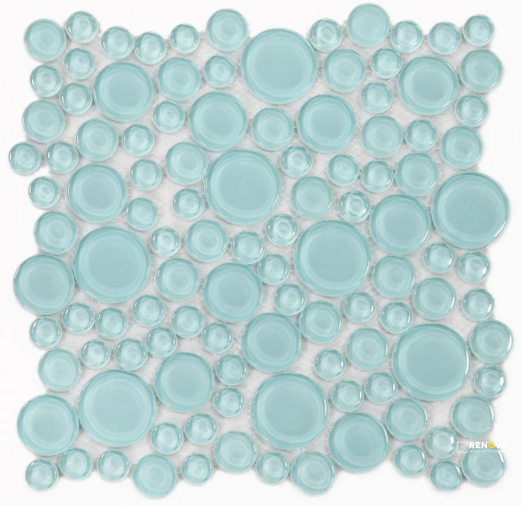 LADY MINT MOSAIC 10.75" X 10.75" - 5