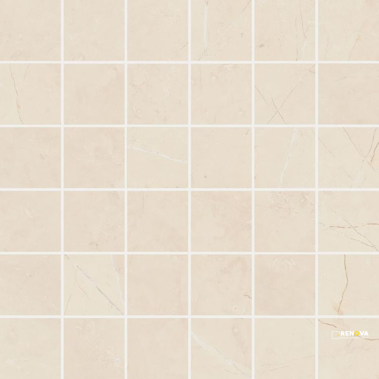 TRILOGY MOON BEIGE SOFT MOSAIC 2" X 2" - 2
