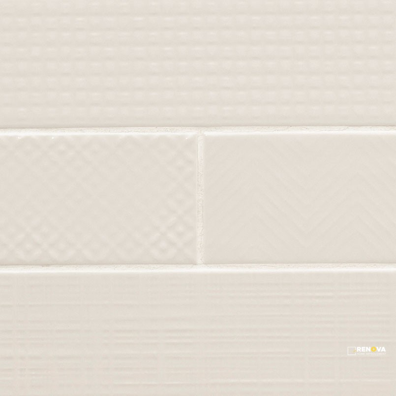 URBANO CREMA 3D MIX 4X12 GLOSSY ( 9.69 SF PER BOX ) - 7
