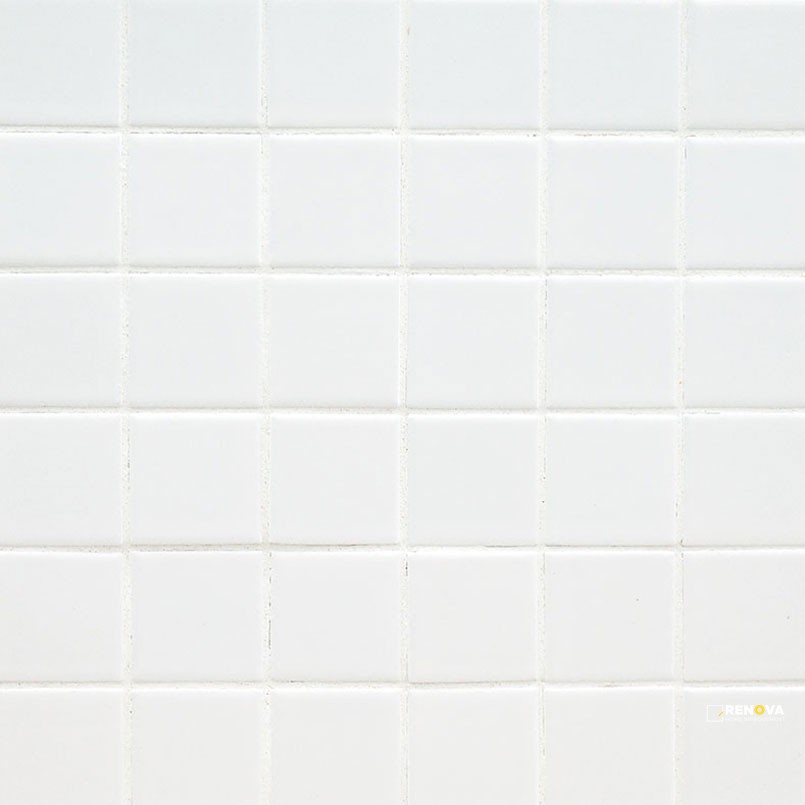 WHITE 2X2 MATTE MOSAIC ( 7.76 SF PER BOX ) - 5