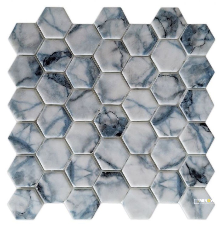 VANGUARD HEX XL AZUL MOSAIC 11.25" X 11.25" - 2