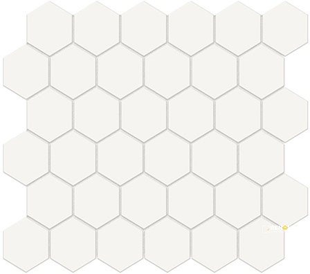 SOHO SOLID MATTE 2" HEXAGON MOSAIC - FLOTIL1663