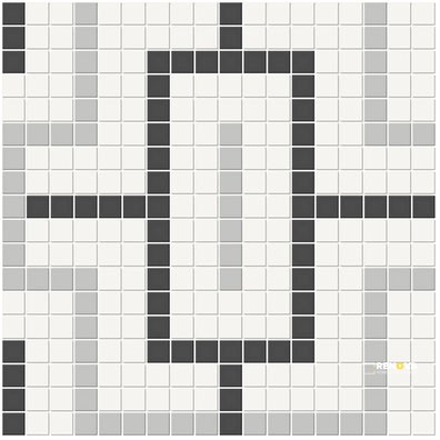 SOHO MATTE CHAIN PATTERN MOSAIC - 8