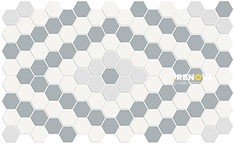 SOHO MATTE DIAMOND PATTERN MOSAIC - 3