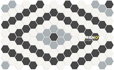 SOHO MATTE DIAMOND PATTERN MOSAIC - 6