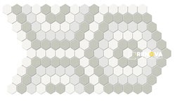 SOHO MATTE HEXAGON PATTERN MOSAIC - 2