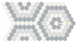 SOHO MATTE HEXAGON PATTERN MOSAIC - 3