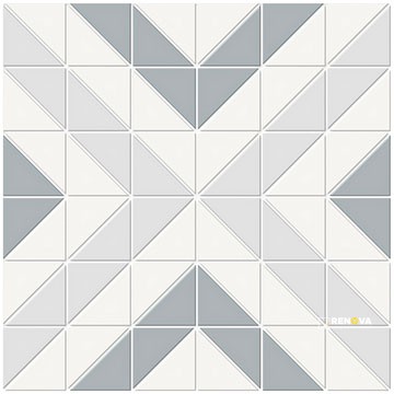 SOHO MATTE CUBIC PATTERN MOSAIC - 3