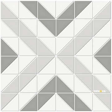 SOHO MATTE CUBIC PATTERN MOSAIC - 4