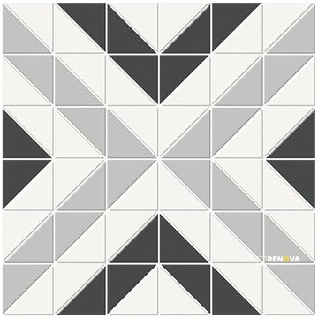 SOHO MATTE CUBIC PATTERN MOSAIC - 5