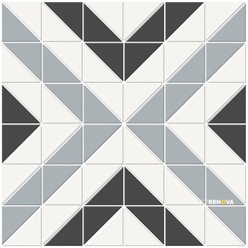 SOHO MATTE CUBIC PATTERN MOSAIC - 6