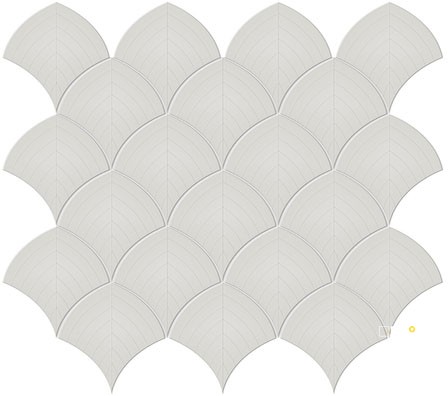 SOHO SOLID GLOSSY SCALLOP MOSAIC - 6