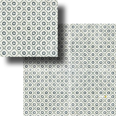 VINTAGE DECO DECORO 8" X 8" - 8
