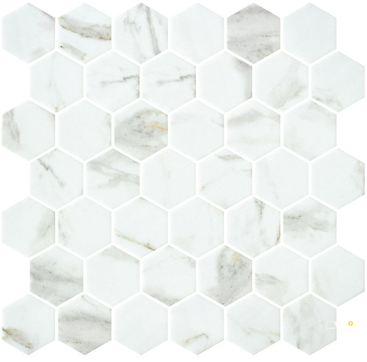 ONIX HEX XL MOSAIC 2" X 2" - 10
