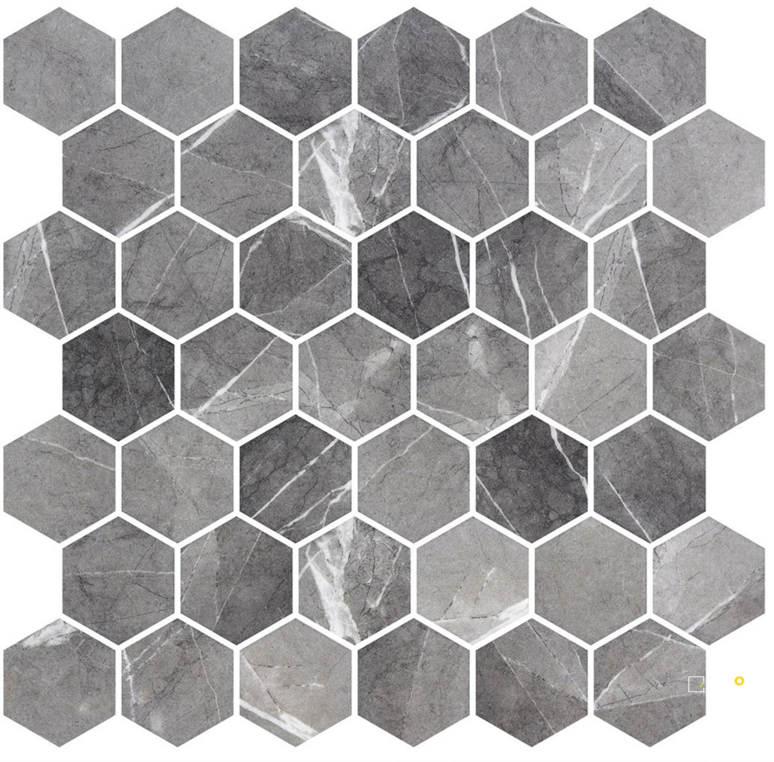ONIX HEX XL MOSAIC 2" X 2" - 12