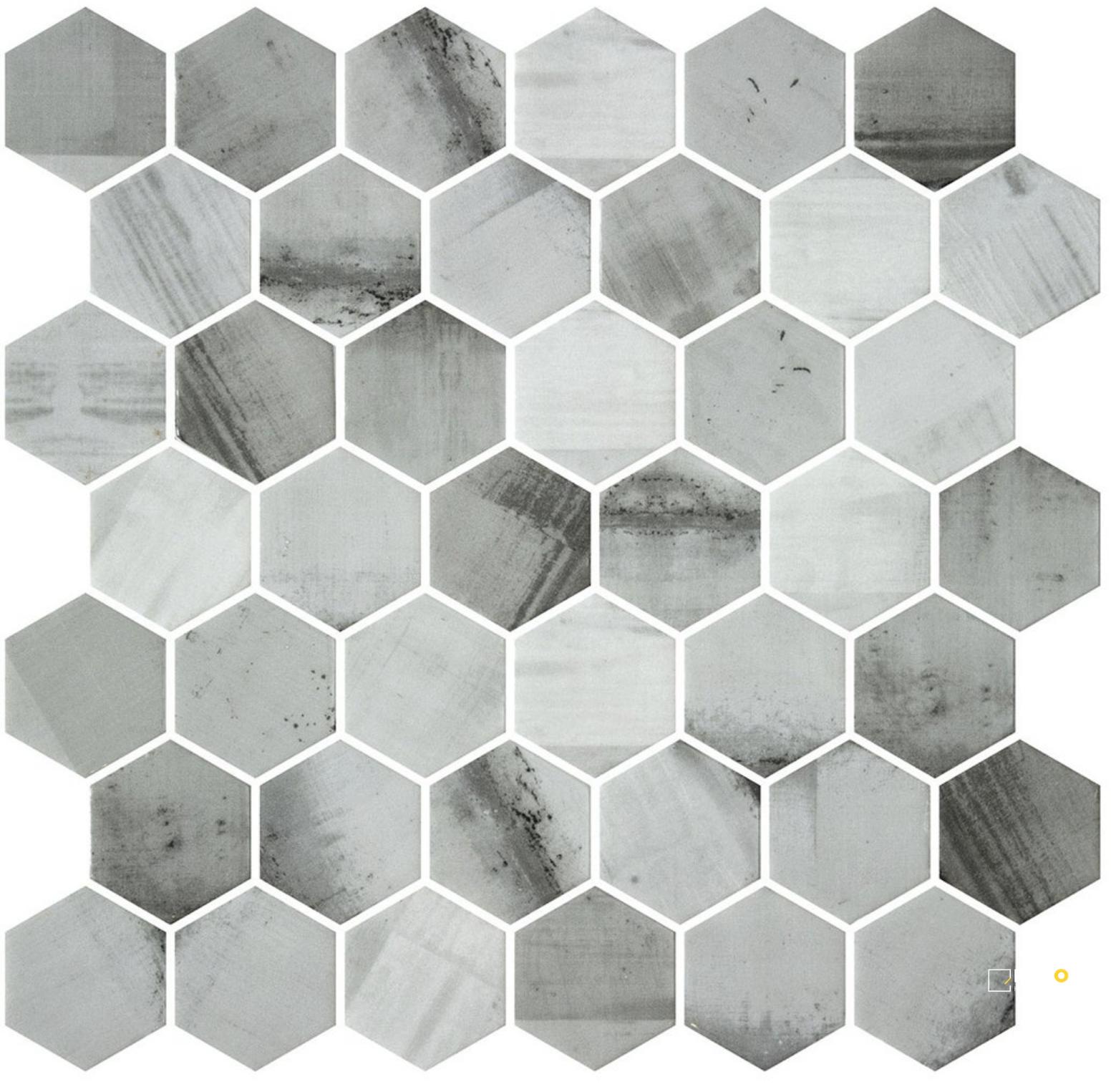 ONIX HEX XL MOSAIC 2" X 2" - 15