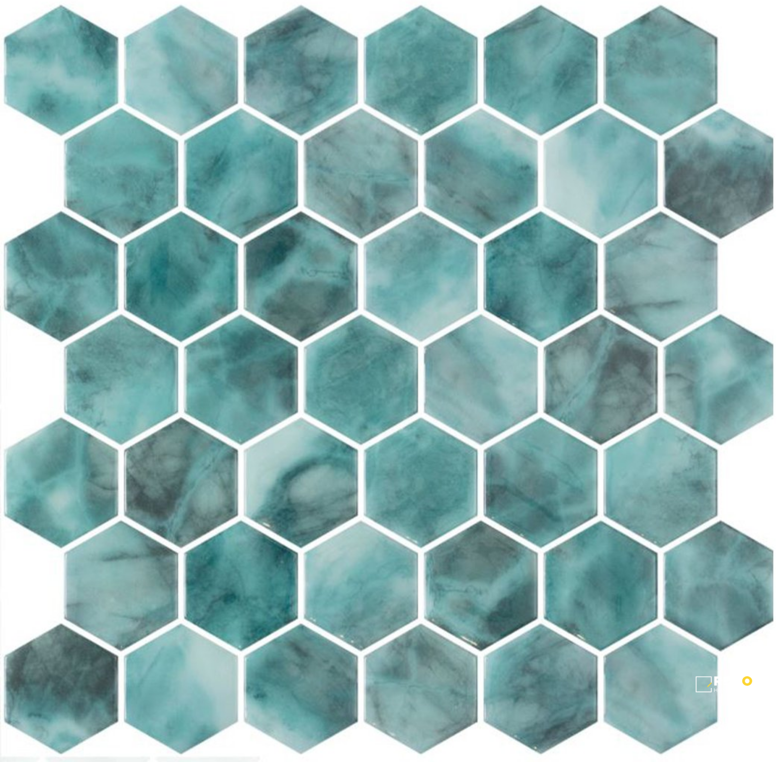 ONIX HEX XL MOSAIC 2" X 2" - 16