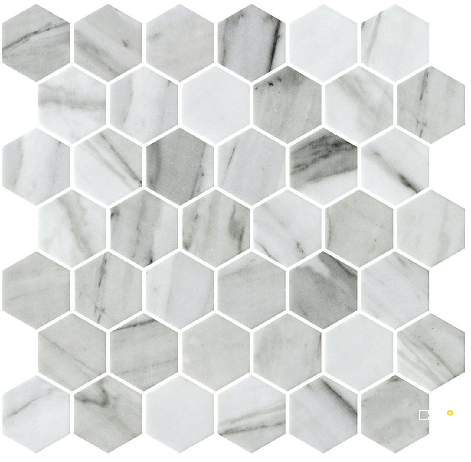 ONIX HEX XL MOSAIC 2" X 2" - 17