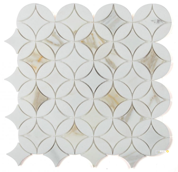 EMBRACE CALACATTA GOLD MOSAIC 11.75" X 11.75" - 5