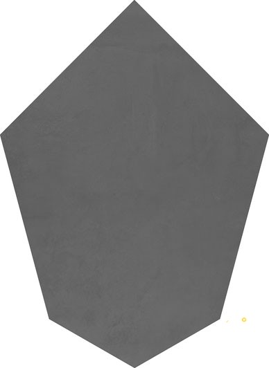 NY2LA HDP FIELD TILE POLYGON 21.5" X 29.5" - 6