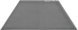 EMOTIVE NEUTRAL TRAPEZOID WALL TILE 4" X 9" - 14
