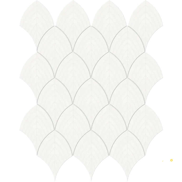 S-SERIES GLOSSY MESH SCALLOP MOSAIC - 4