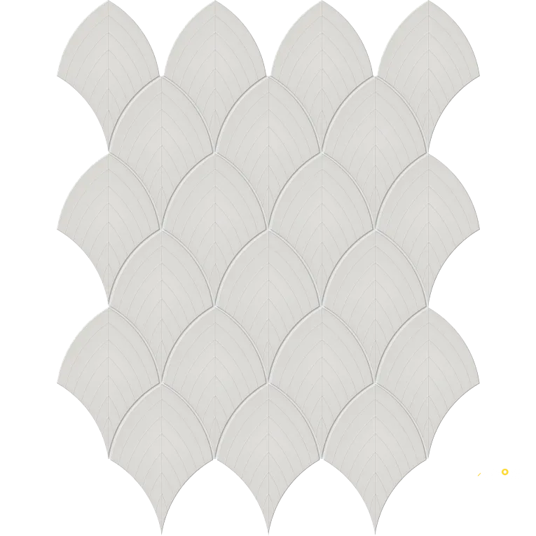 S-SERIES GLOSSY MESH SCALLOP MOSAIC - 7