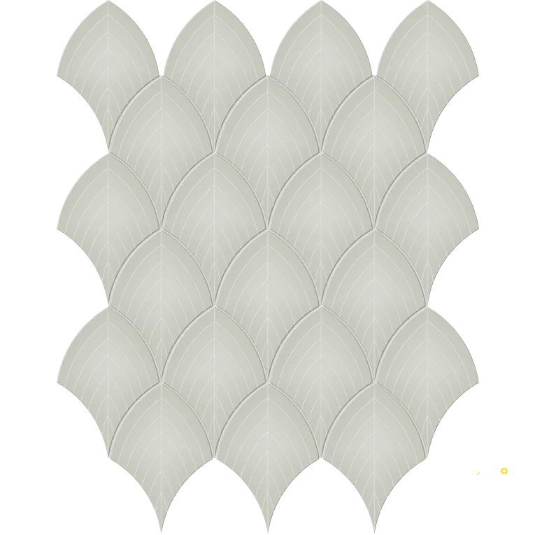 S-SERIES GLOSSY MESH SCALLOP MOSAIC - 8