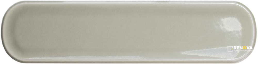 WOW AQUARELLE MINT GREY 3X12 OVAL FIELD GLOSS - 5