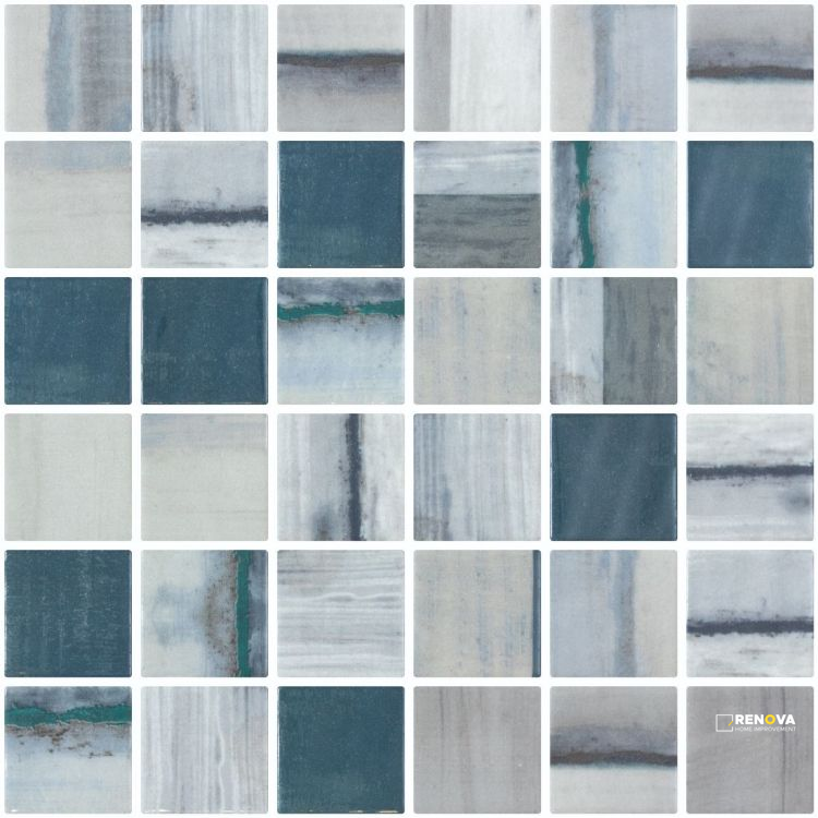 VANGUARD PENTA BLUISH GREY MOSAIC 12.25" X 12.25" - 4