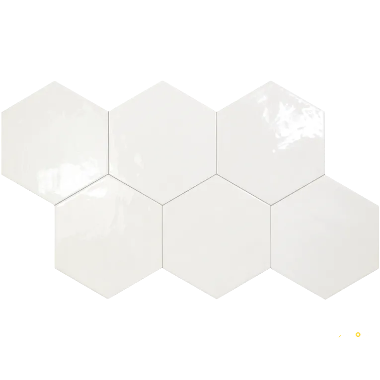 SPARK GLOSSY HEXAGON 6" X 7" - 6