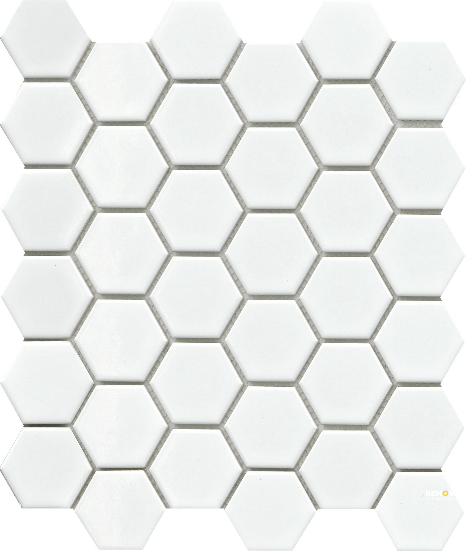 INFLUENCE GLOSS 2IN HEX MOSAIC 11X13 - 2
