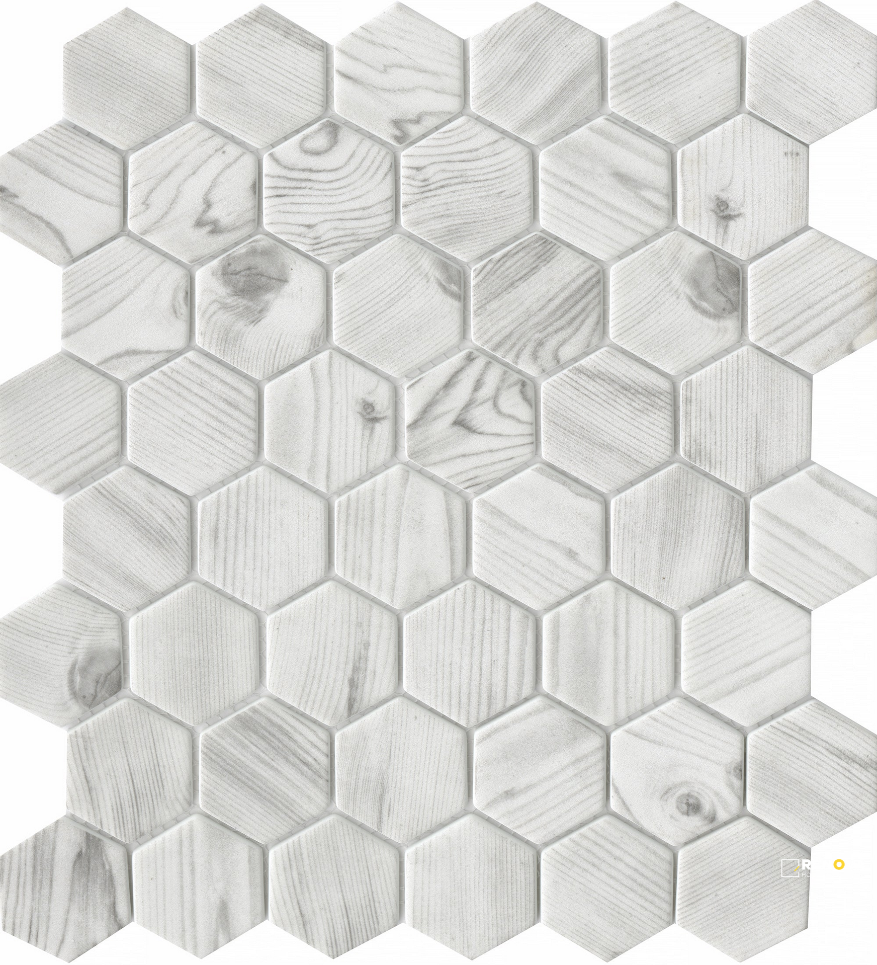 ECHO 2INCH HEX MOSAIC 12X14 - 2