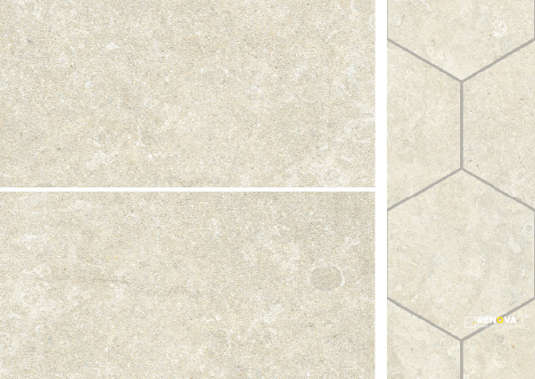 ARKISTYLE LIMESTONE MOSAIC 2" X 2" - 2