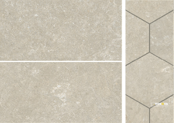 ARKISTYLE LIMESTONE MOSAIC 2" X 2" - 5
