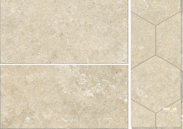 ARKISTYLE LIMESTONE MOSAIC 2" X 2" - 6
