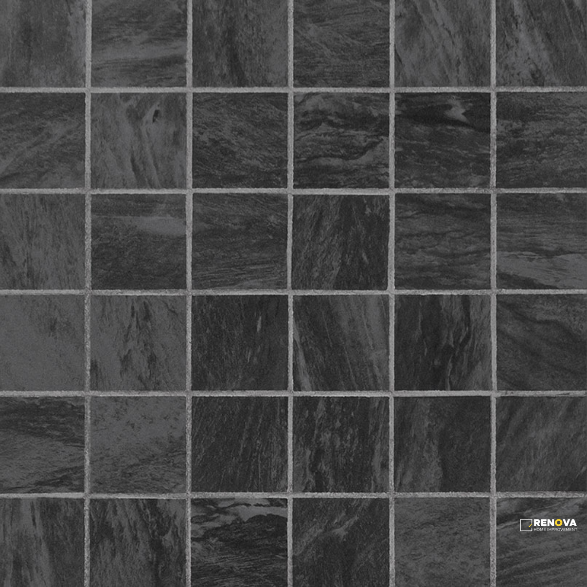 DURBAN ANTHRACITE MATTE MOSAIC 2X2 ( 8 SF PER BOX ) - 2