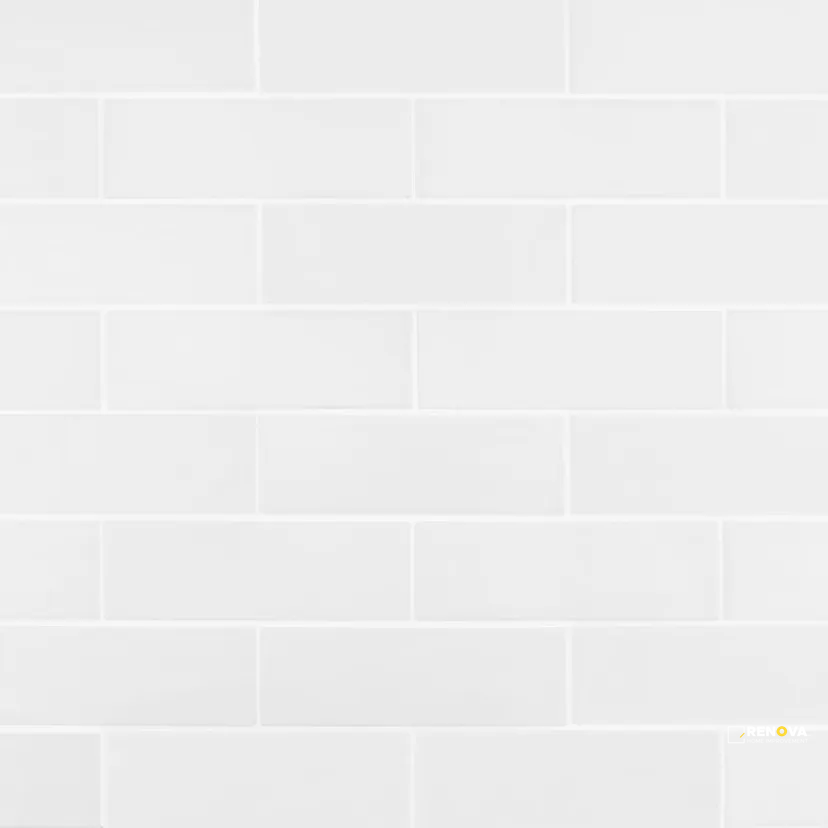 CHAPTER SPEC09 - OFFSET WHITE MATTE MOSAIC 2-1/2" X 8"