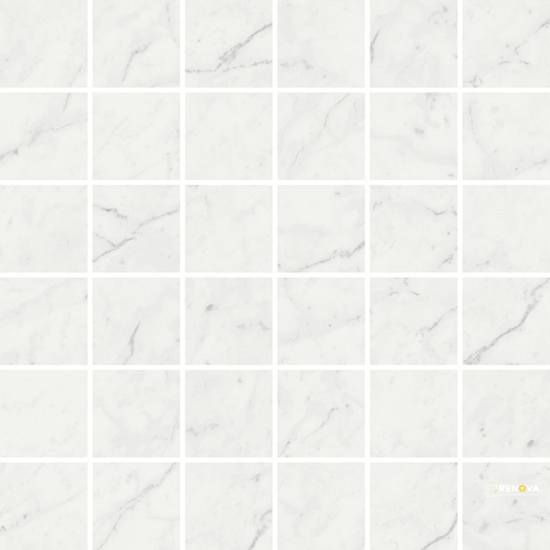 VALLELUNGA CARRARA 2X2 MOSAIC LAPPATO.9688 SF/SHT - 7