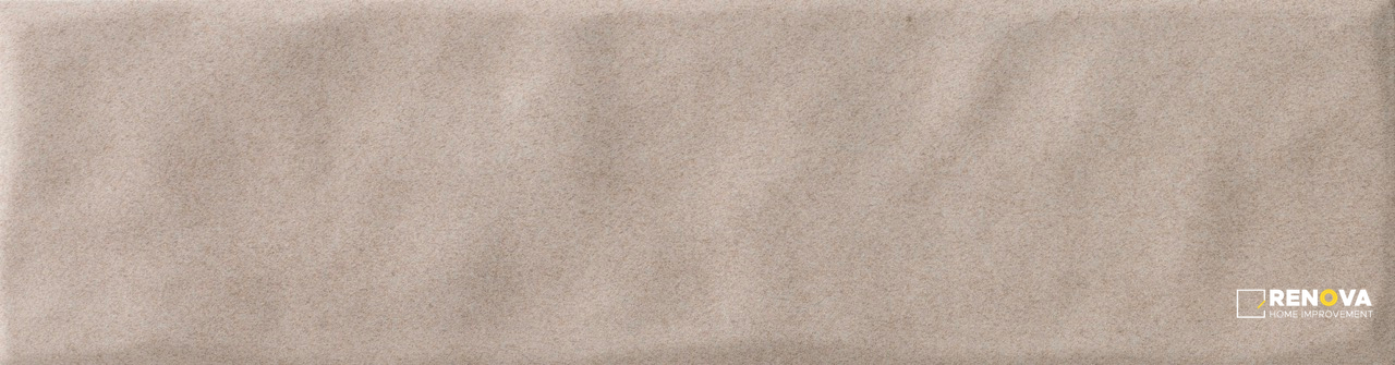 CROSSVILLE COTTO MODERNO TAUPE 3X10 UNDULATING WALL BRICK FIELD UNPOLISHED - 2