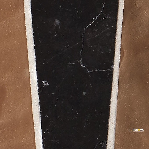 REGAL PENDANT GLOSSY TRAPEZOID MOSAIC 1-1/2X4 - 11X12 - 3