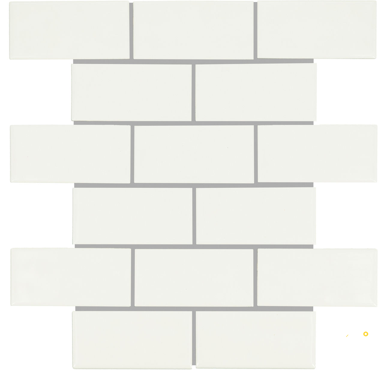 ARTEZEN GLOSSY BRICK JOINT MOSAIC 2X4 - 12X12 - 8