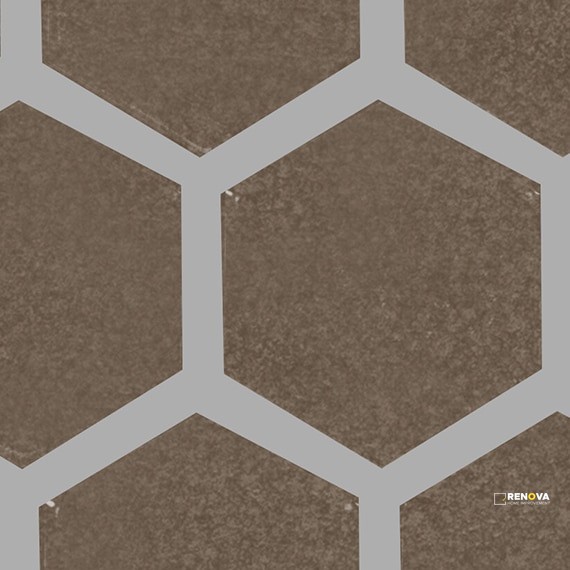 ARTEZEN GLOSSY HEXAGON MOSAIC 1.5" - 12X10 - 11
