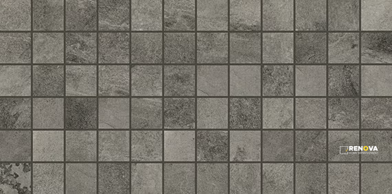 SLATE ATTACHE MATTE STRAIGHT JOINT MOSAIC 2X2 GRP1 - 12X24 - 5