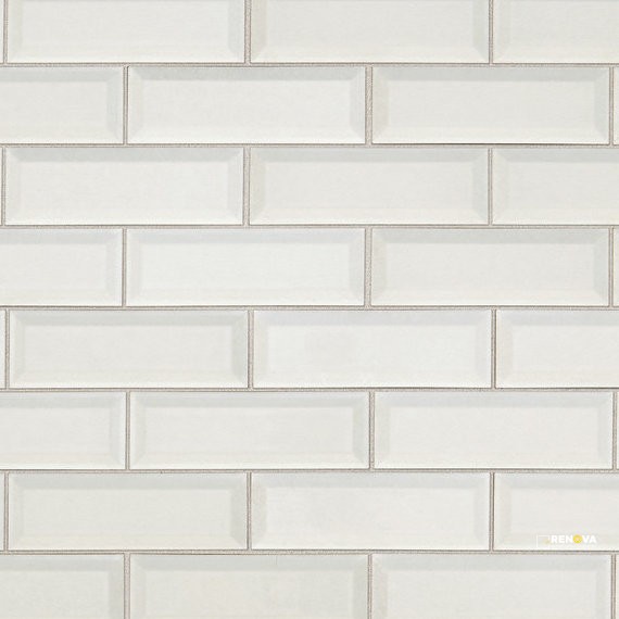 REVALIA REMIX GLOSSY BRICK JOINT MOSAIC 2X6 BEVEL - 13X15 - 2