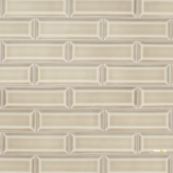 REVALIA REMIX GLOSSY BRICK JOINT MOSAIC 2X6 BEVEL - 13X15 - 4